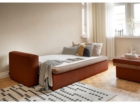 Разтегателен диван в тухлен цвят 237 cm Wilson – Miuform