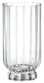 Luigi Bormioli - Стъклена чаша за безалкохолни напитки / коктейли, висока, LONG DRINK, 430мл, FLORIAN-(1.99415)