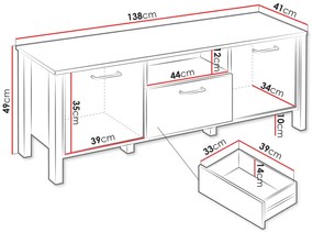 ТV шкаф Indygo-Mpez