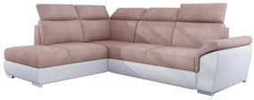 Ъглов разтегателен диван LOLA, 260x102x210, omega 91/soft 17, ляв ъгъл
