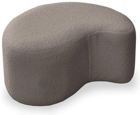 Кафява табуретка от плат букле Miuf - Miuform