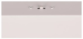 Бяло LED висящо осветително тяло с метален абажур Nala - Trio Select