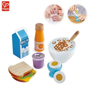 Hape - Дървен комплект - Закуска H3172
