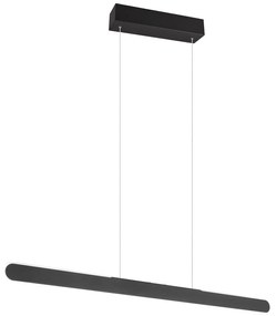 Черно висящо LED осветително тяло Helios - Trio