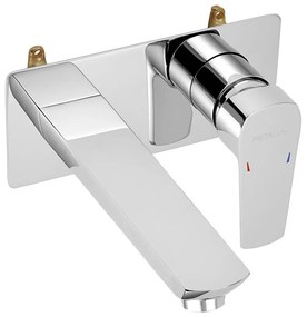 Novaservis - Смесител за мивка за скрит монтаж METALIA ECO лъскав хром