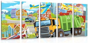 картини от 5 части – Влакче в града