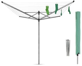 Градинска сушилня за дрехи в сребрист цвят 60 m Lift-O-Matic – Brabantia