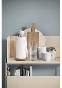 Стойка за хартиени кърпи от дъбово дърво с детайл от бял порцелан Hammershoi Hammershøi - Kähler Design