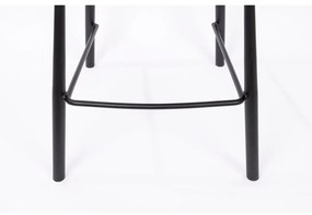 Тъмносиви бар столове от кадифе в комплект от 2 броя 91,5 cm Brit - Zuiver