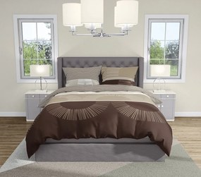 Спално Бельо МОКАЧИНО, 100% Памук Ранфорс, 4 части