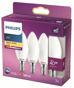 LED крушка Philips 8719514272170 40 W A+ F E14 (2700k) (3 броя)