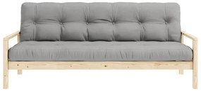 Сив разтегателен диван 205 cm Knob - Karup Design