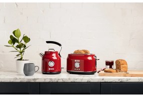 Червена електрическа кана 1,7 l Dorset Putty – Haden