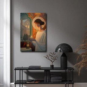 Картина на платно – Празнична ангелска светлина