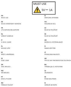 Коледен гирлянд със сняг, зелен, 5 м, PVC