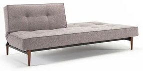 Сив диван-легло с дървена основа Innovation Splitback Mixed Dance Grey