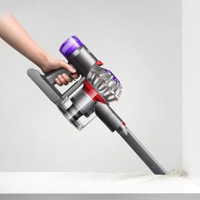 Вертикална прахосмукачка Dyson V8 Advanced 492636-01, 130AW, 540мл, 110000 rpm/min, Автономност до 40 мин, HEPA, Сребрист/Никел