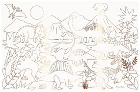 Хартиени подложки за хранене в комплект 8 бр. 28x42.5 cm Dinosaurs – Meri Meri