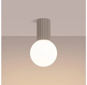 Sollux SL.1743 - Плафон за баня HALO 1xG9/8W/230V IP44 бежов