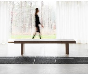 Черна пътека за открито и закрито 70x270 cm Fred Black – Pappelina