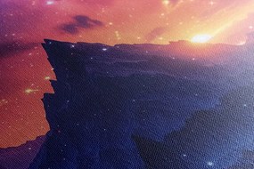 Картина на платно – Залез с нощно небе