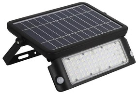LED соларен прожектор с сензор 10W 3,7V 4000K IP65 7200 mAh