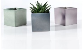 Лилава керамична саксия Latina, 15 x 15 cm - Big pots