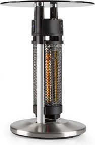 Blumfeldt Primal Heat 65, бистро маса, въглеродно IR нагревателно тяло, 1200W LED, 65 cm, стъкло
