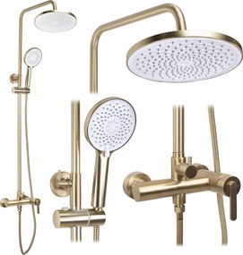 Комплект за душ Rea Ontario Brush Gold