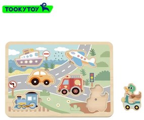 Tooky Toy - Музикален пъзел, Превозни средства