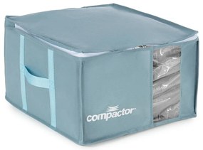 Вакуумна пластмасова кутия за съхранение на дрехи 42x40x25 cm Blue Edition – Compactor