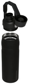 Черна термо бутилка от неръждаема стомана 700 ml IceFlow™ Bottle Fast Flow Black – Stanley