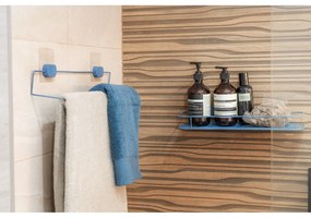 Светлосин самоносещ се метален рафт за баня Grena - Compactor