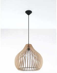 Бежово висящо осветително тяло Pantilla - Sollux