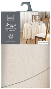 Покривка за маса ø 180 cm Pauline – douceur d'intérieur