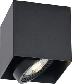 Модерен повърхностно монтиран прожектор черен вкл. LED димируем - Dionysos