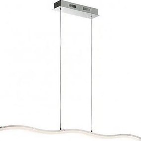 Redo 01-893 - LED полилей на кабел PULSE LED/23,1W/230V матов хром