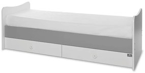 LORELLI Classic Трансформиращо се легло-люлка 70/160 см. MAXI PLUS БЯЛО/STONE GREY