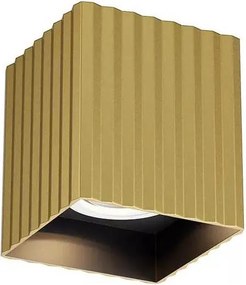 Redo 01-3408 - Точково осветително тяло DELPHI 1xGU10/7W/230V 8,1x8,1 cm златисто