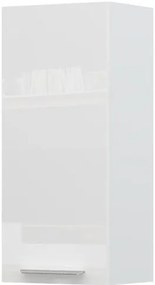 Висящ шкаф Raval V9-40-1K-White - White glossy