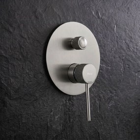 Душ система за вграждане Rea Lungo Stripe Nickel Brush