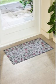 Изтривалка от PVC 40x70 cm Hare Wildflowers – Artsy Doormats