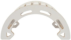 Монтесори люлка за равновесие, изработена от естествено дърво