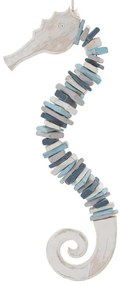 Дървена декорация за стена 22x55 cm Sea Horse – Mauro Ferretti