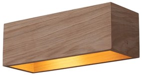 Spot-Light DO2251274 - Стенно осветително тяло KENZO 2xG9/6W/230V цвят бор