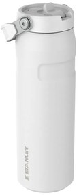 Бял термос от неръждаема стомана 700 ml IceFlow™ Bottle Flip Straw 2.0 Frost – Stanley