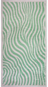Зелен килим подходящ за пране 80x150 cm Green Zebra – Vitaus