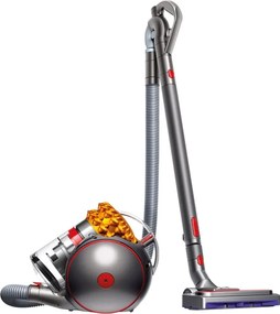 Прахосмукачка без торба Dyson Cinetic Big Ball Multi Floor 2 230278-01, 700W, 170AW, 0.8 л, Radial Root Cyclone, Автоматично изправяне при преобръщане, Никел/жълт