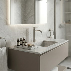 Смесител за баня Rea Lungo Stripe Brush Nickel