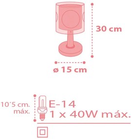 Лампа за четене Ango Sweet Dance